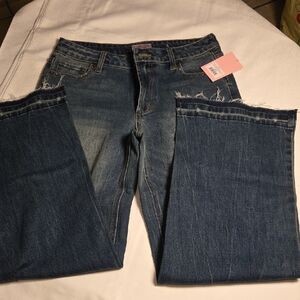 Juicy Couture Blue Wide Leg Jeans